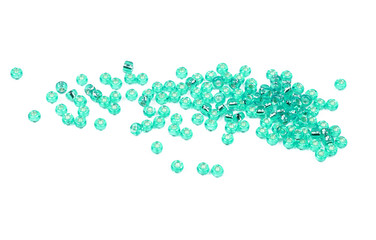 Colored seed beads