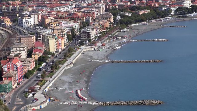 The Bay of Fairy Tales in Sestri Levante, Liguria, Italy