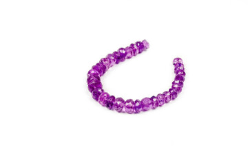 Real gemstones on the strand