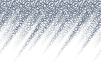 Background with abstract memphis line pattern and thickness gradient