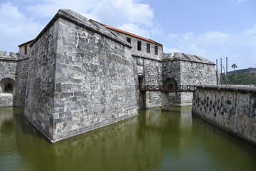 Brücke zum Castillo de la Real Fuerza in Havanna