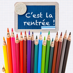 smileys souriants pour la rentr&eacute;e des classes
