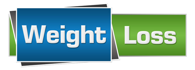 Weight Loss Green Blue Horizontal 