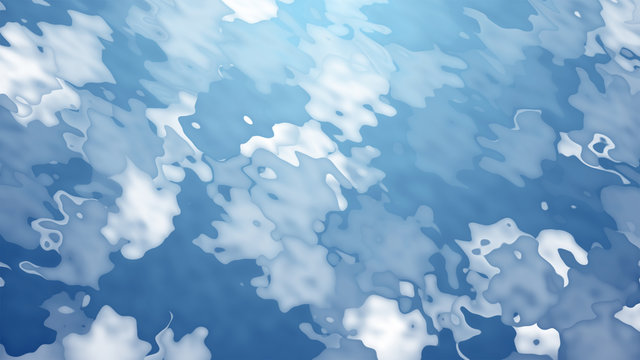 abstract water ripple background, abstract refraction ripple background, blue background