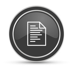 Schwarzer Button - Dokument