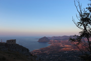 View from erice