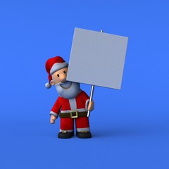 Santa claus - 3D Illustration