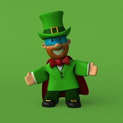 Leprechaun - 3D Illustration