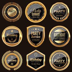 Party Service badges