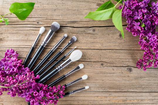 Natürliche Kosmetik, Naturkosmetik, Pinsel, Make-up