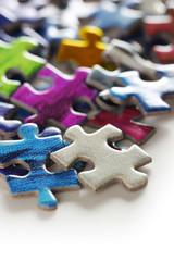 Fototapeta premium Puzzle