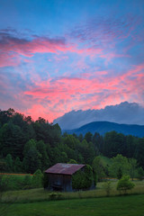 Old Tennessee Barn At Sunset © Lenspiration