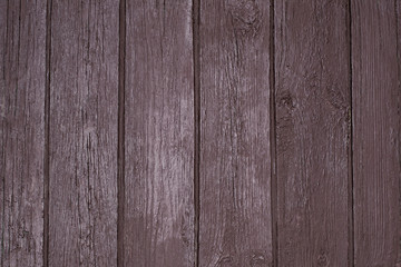 Texture of painted brown old wooden gate