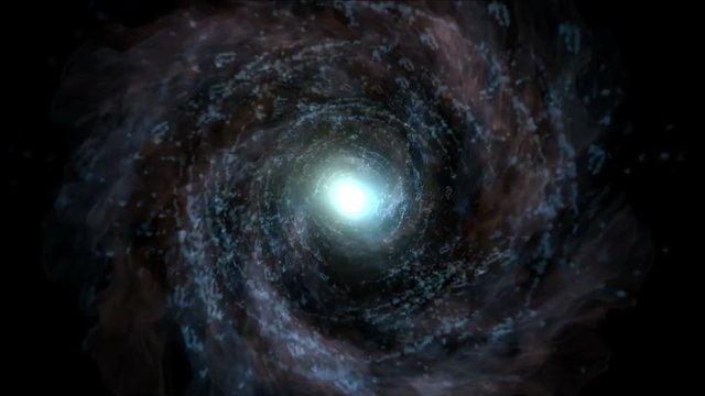 4k Abstract energy vortex universe tunnel fireworks particle hole eddy travel background.