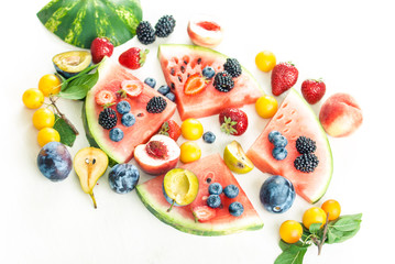 variation of summer berry