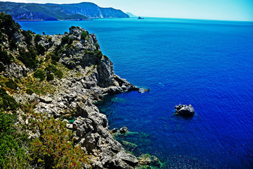 Fototapeta na wymiar view of gorgeous mediterranean coast