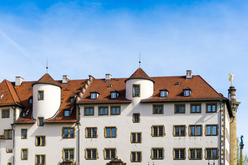 Fototapeta na wymiar Traditional architecture buildings in Stuttgart