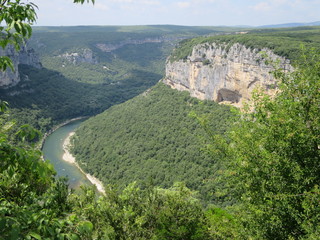 Fototapeta na wymiar Gorges Ardèche 14