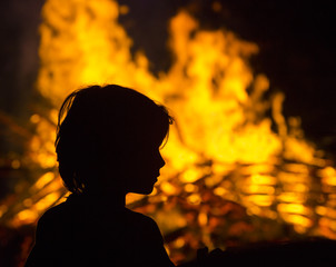 Boy and Fire