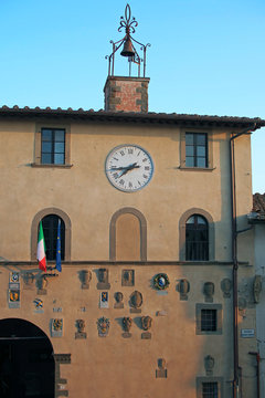 Das Rathaus von Radda in Chianti