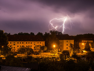 Gewitter am Abend