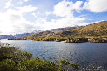 Fototapeta premium Amazing irish landscape in Killarney National Park, county Kerry, Ireland
