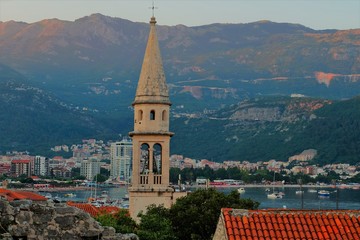 Obraz premium Budva, Montenegro