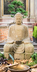 Buddha statue of stone