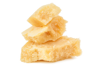 stack of parmesan