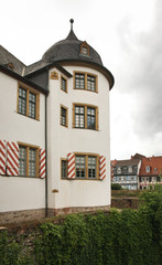 Altes Schlossat (Old castle) in Hochst (district of Frankfurt am Main). Germany