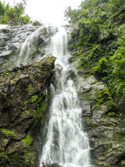 Fototapeta na wymiar Khlong Lan Waterfall Thailand