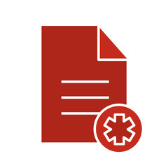 Patient card glyph color icon