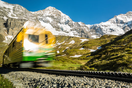 Chemin de fer à crémaillère en Suisse