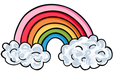 Shaped Rainbow Icon
