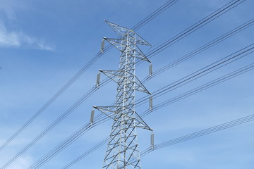 high voltage pole