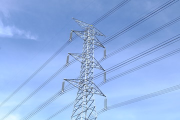 high voltage pole