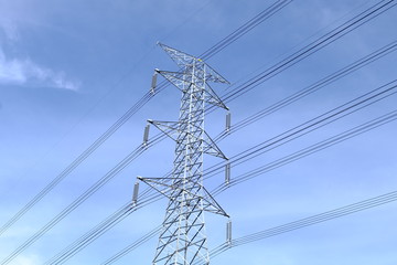 high voltage pole
