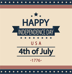 Independence day card or background.