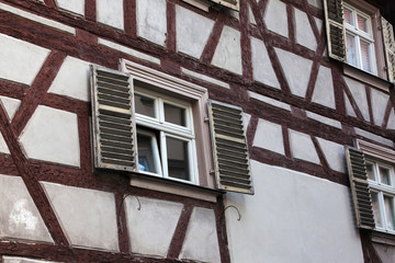window in old haus bamberg