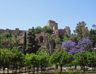 Fototapeta na wymiar Espagne, ville de Malaga
