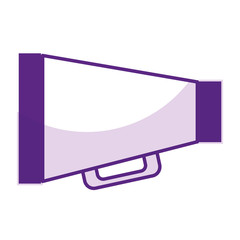 megaphone director isolated icon vector illustration design