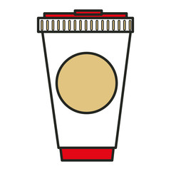 soda cup isolated icon vector illustration design