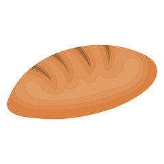 delicious bread isolated icon vector illustration design