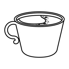 coffee cup isolated icon vector illustration design