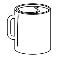 coffee cup isolated icon vector illustration design