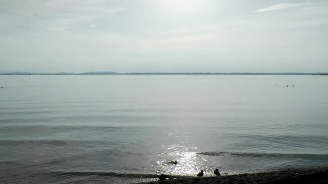 Chiemsee am Abend
