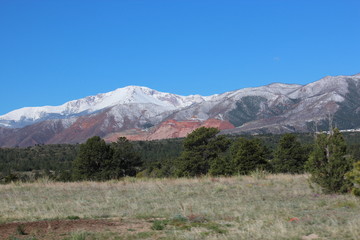 Colorado Springs Mountains