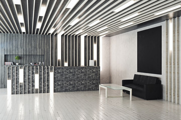 Reception and waiting area