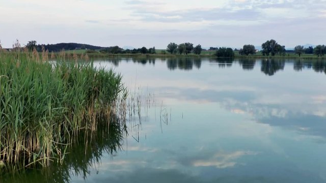 Idyllischer See in Oberbayern