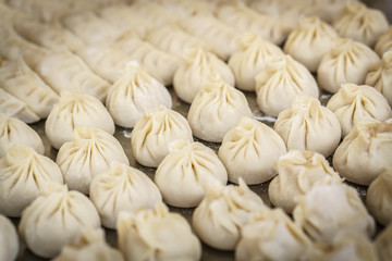 Chinese dumplings. Dumplings are among the most typical food in China - 161994270